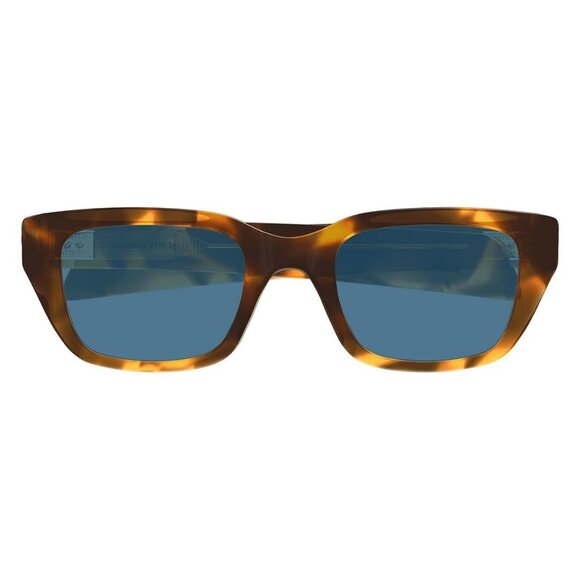 New BOTTEGA VENETA Ribbon Havana Square BV1393S 006 Sunglasses Women - Picture 2 of 4